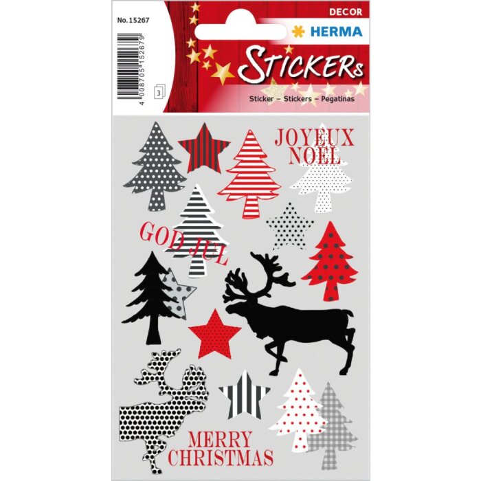 Herma DECOR Stickers Merry Christmas