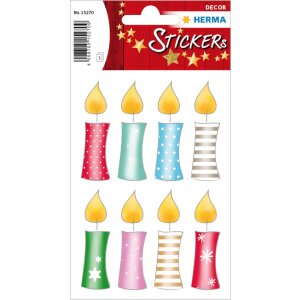 Herma DECOR Stickers Christmas candles