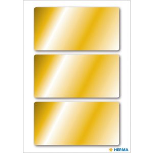 Herma DECOR Gold labels 34 x 67 mm 9 pcs.