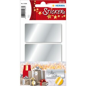 Herma DECOR Silver labels 34 x 67 mm 9 pcs.