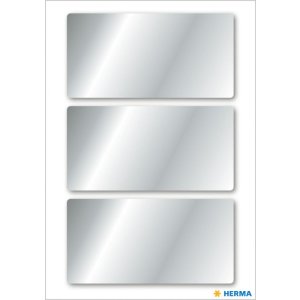 Herma DECOR Silver labels 34 x 67 mm 9 pcs.