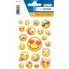 Herma MAGIC Stickers happy smile, Transpuffy