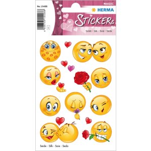 Herma MAGIC Stickers love faces, silk