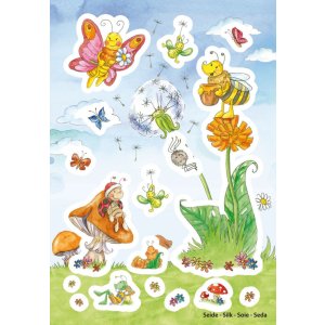 Herma MAGIC Stickers little friends, silk