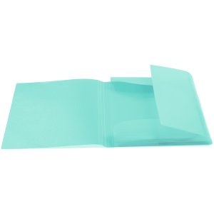 Herma Elasticated folder A4 PP translucent turquoise