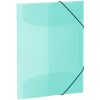 Herma Elasticated folder A4 PP translucent turquoise