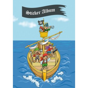 Herma Sticker album Pirat Adventure A5 (16 pages blank)