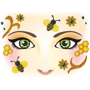 Herma FASHIONLine Face Art Stickers Honey Bee