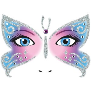 Herma FASHIONLine Face Art Stickers Butterfly