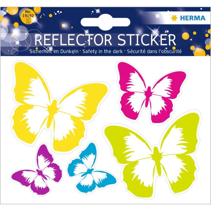 Herma Reflector stickers butterfly