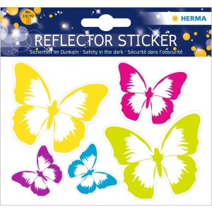 Herma Reflector stickers butterfly