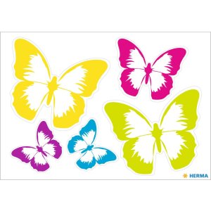 Herma Reflector stickers butterfly