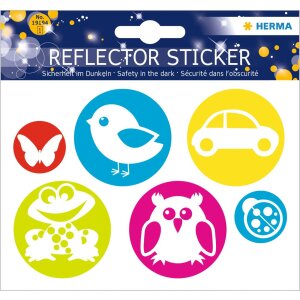 Herma Reflector stickers circles