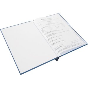 Certificate folder blue A4