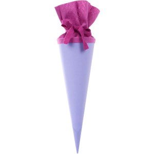 Cornet 35 cm purple