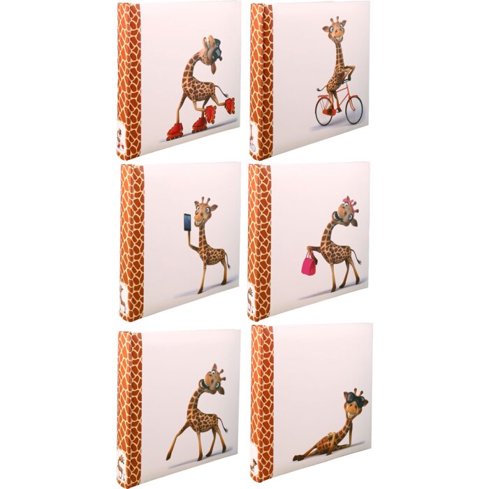 Walther XL childrens album Giraffe 30x30 cm 100 white sides