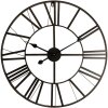 Clock Ø 60x4 cm - 1xAA White black - 5KL0140S