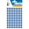 Multi-purpose labels ø 8mm dark blue 540 pcs.