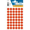 Multi-purpose labels ø 12mm luminous red 240 pcs.