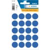 Multi-purpose labels ø 19mm dark blue 100 pcs.