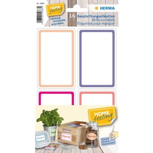 Herma HOME Write-on labels 52x82 mm removable