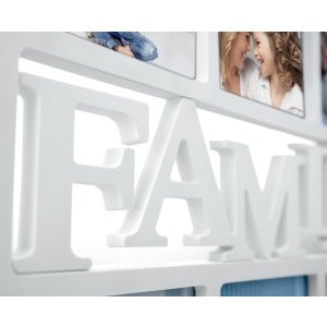 Photo Gallery Family 6 photos 10x15 cm white