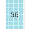 Multi-purpose labels 12x18mm blue 1792 pcs.