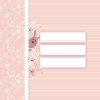 Cinzia baby album 24x24 cm pink