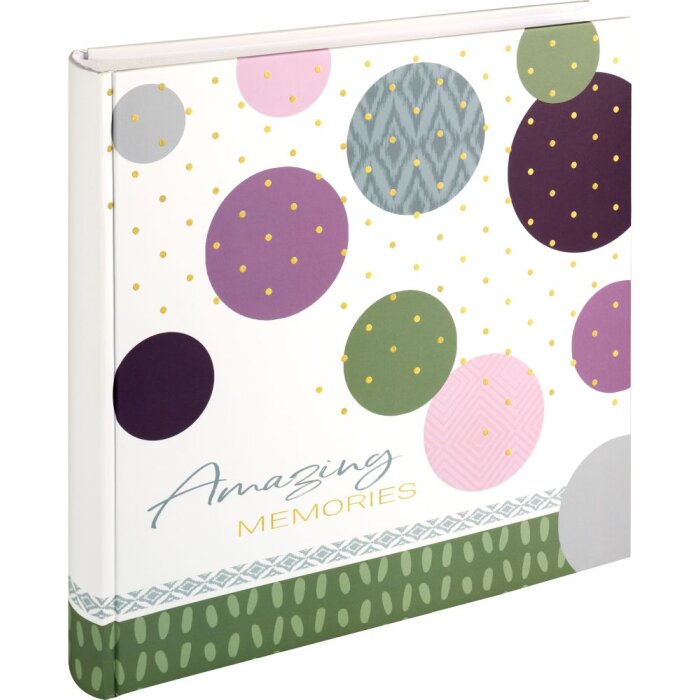 Walther Jumbo Photo Album Amazing Memories green 30x30 cm 100 white sides