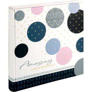 Walther Jumbo Photo Album Amazing Memories blue 30x30 cm...