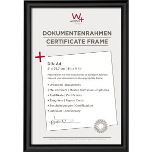 Document Picture Frame Trendstyle A4 black