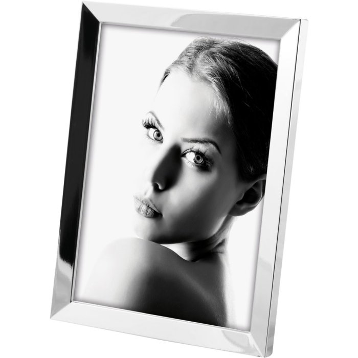 A1061 Mascagni photo frame 10x15 cm shiny silver