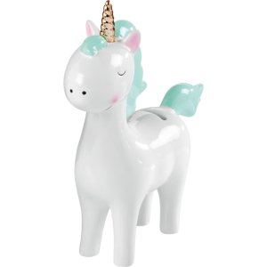 Piggybank Unicorn aqua