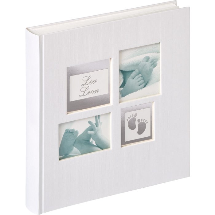 Walther Baby photo album Little Foot 28x30,5 cm 60 white sides