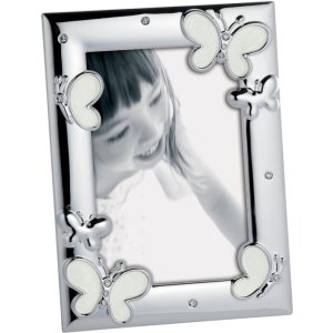 M866 Baby frame Mascagni 10x15 cm silver