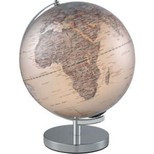 20AO709 Mascagni Globe 30 cm illuminated silver