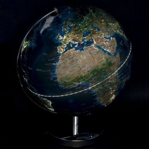 20FO900 Mascagni Night Globe illuminated 30 cm