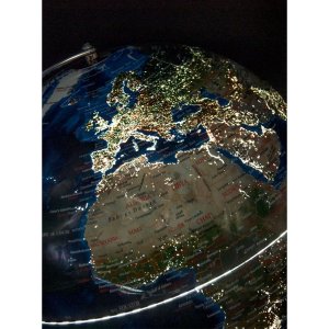 20FO900 Mascagni Night Globe illuminated 30 cm