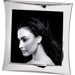 643 high-gloss photo frame silver 10x10 cm