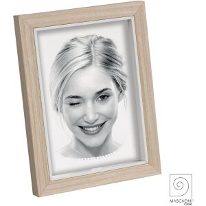 A372 wood photo frame Ilegni 13x18 cm white