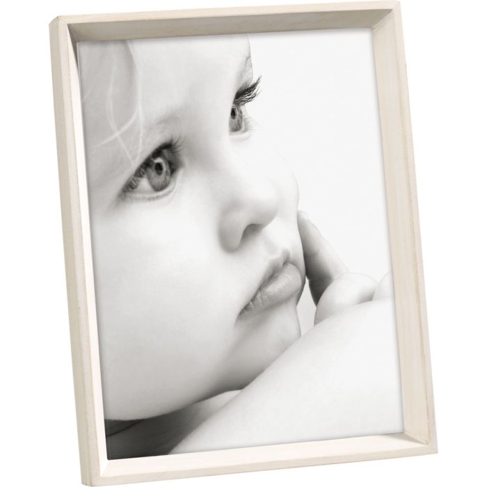 A754 Mascagni wooden frame 15x20 cm white