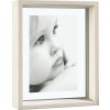 A756 Mascagni solid wood frame 10x15 cm white double glass