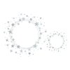 HERMA DECOR stickers stars 22mm silver foil 3 sheets