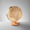 20GO1458 Mascagni Vintage Globe 20 cm yellow