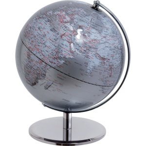 20AO451 Mascagni Globe 25 cm silver