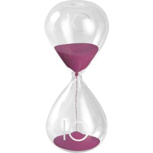 200TEN Mascagni Hourglass fuchsia 15 cm approx. 10 minutes