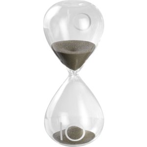 20DTEN Mascagni Hourglass grey 15 cm approx. 10 minutes