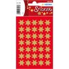 HERMA DECOR stickers stars 16mm gold foil 3 sheets