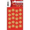 DECOR stickers stars 21mm gold foil 3 sheets