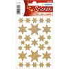 HERMA DECOR stickers stars pearlized silver foil 1 sheet